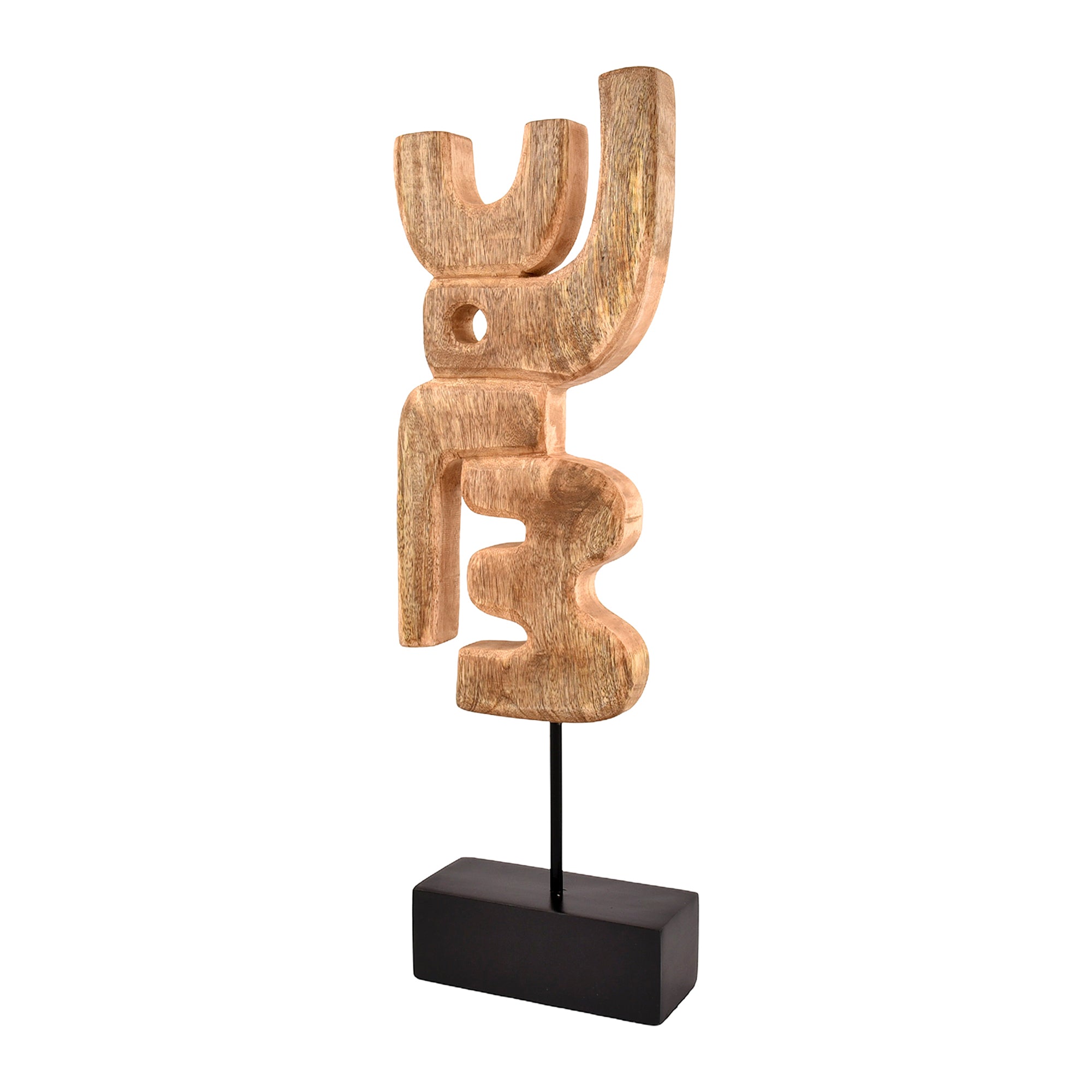 by fonQ Structure Ornament H 57,5 cm - Naturel