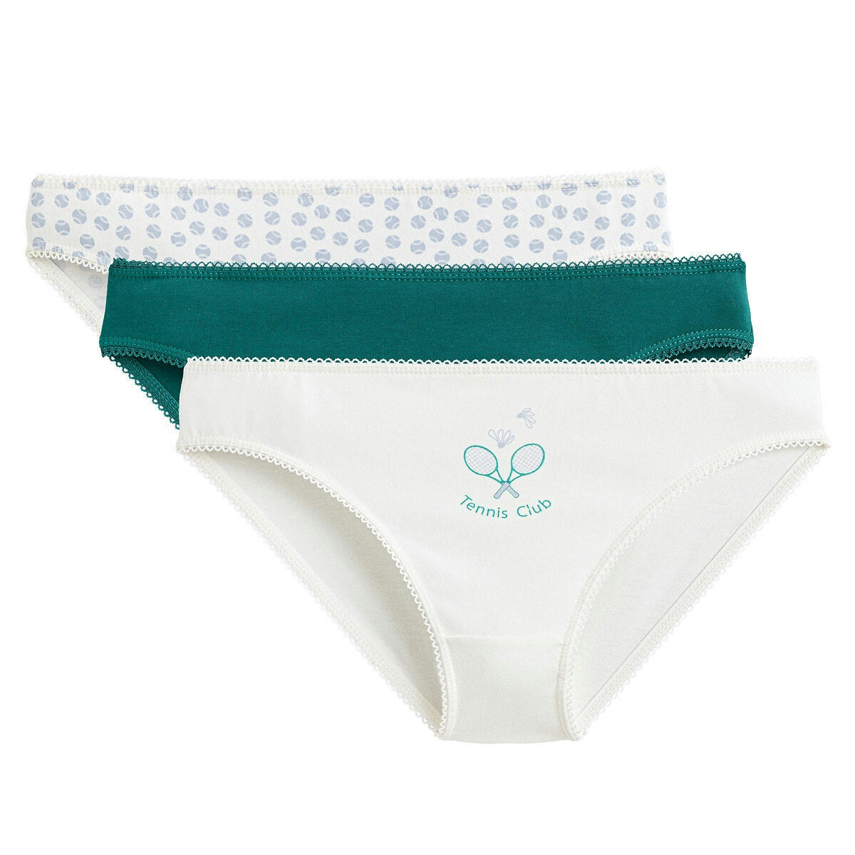 Lot de 3 slips imprimés
