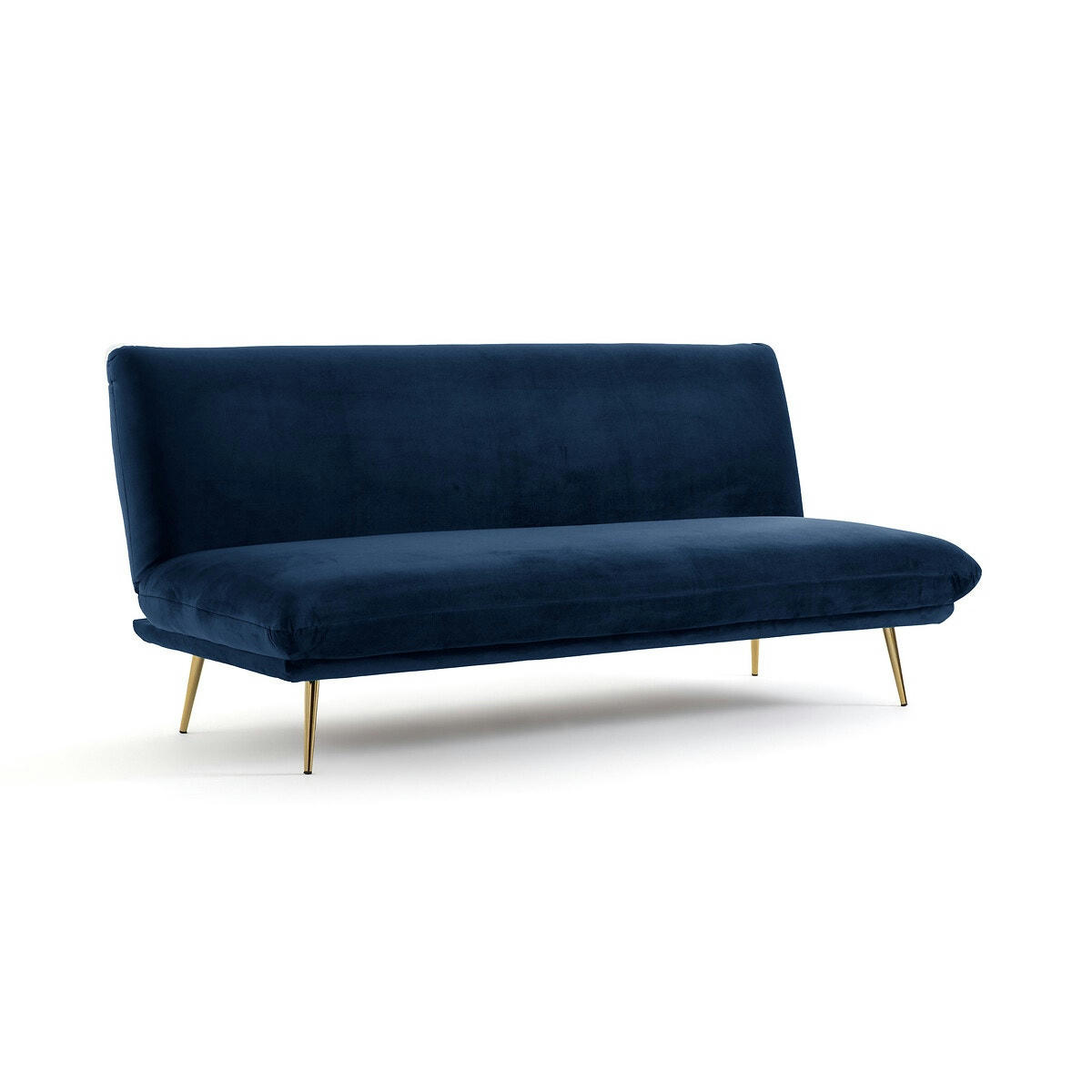 Banquette conv 3 places, tissu texturé, Mollie