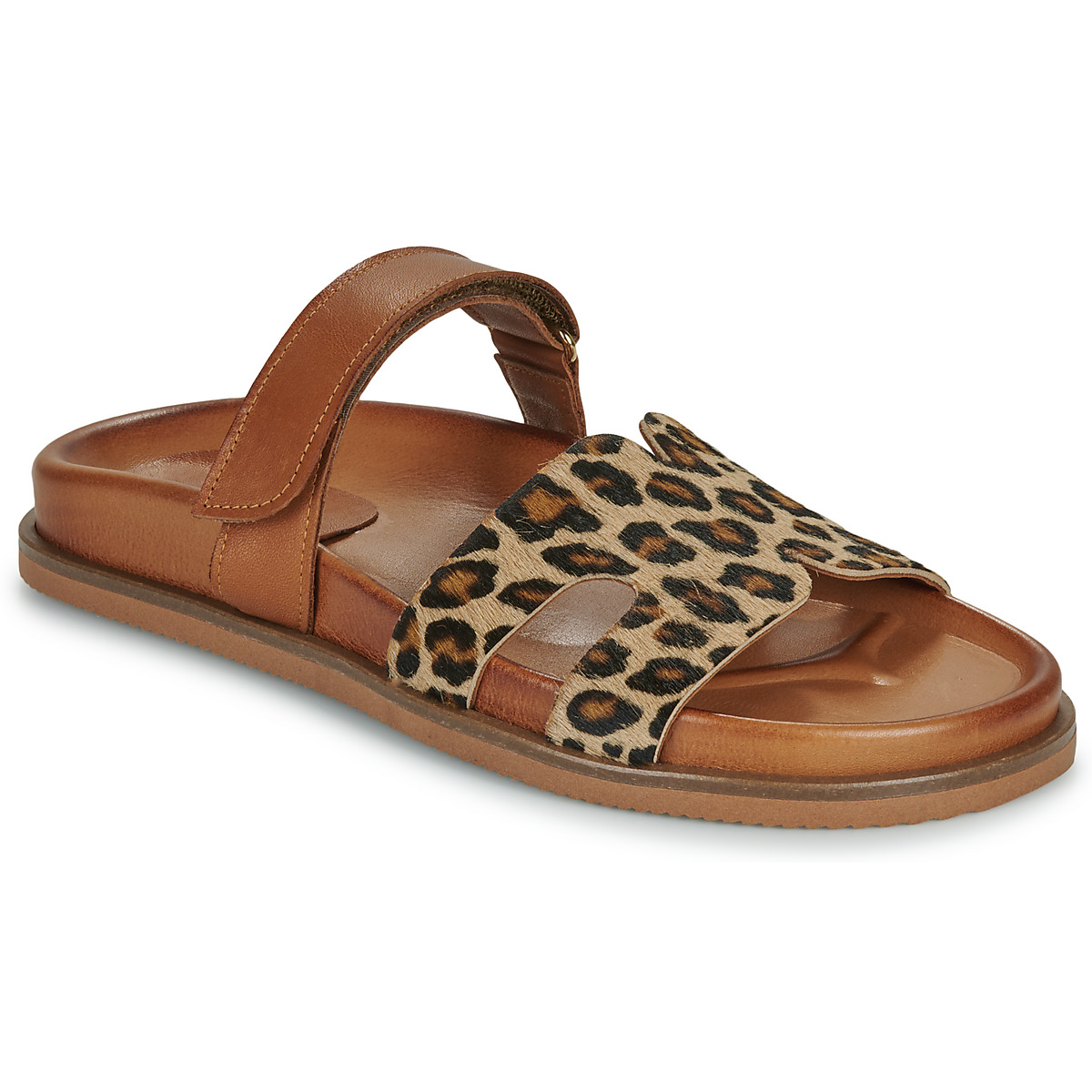 Exé Shoes - 967-KIMOLOS-LEOPARD-TAN - Leopard