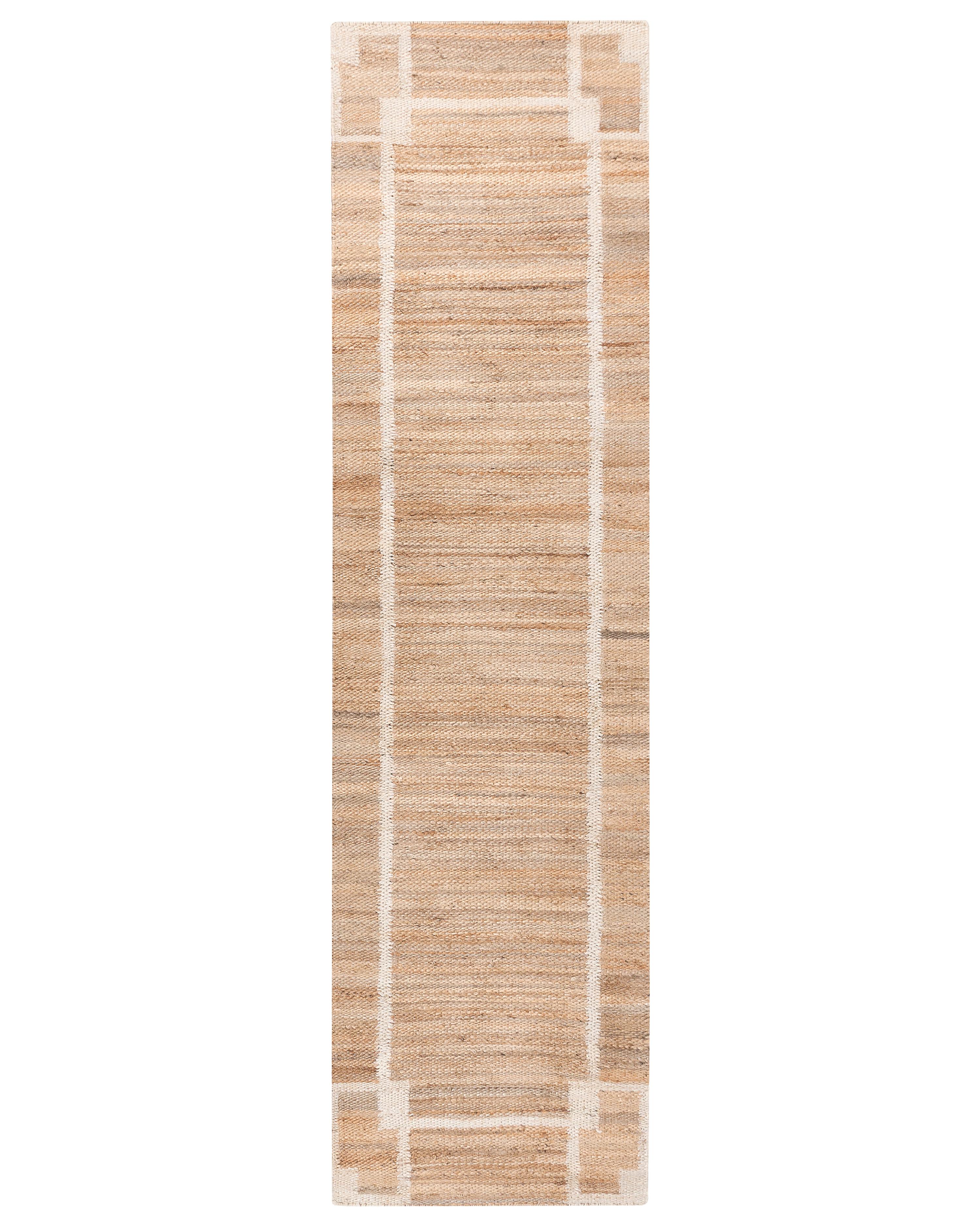 Rug GONDIA Light Beige 160 x 230 cm Jute