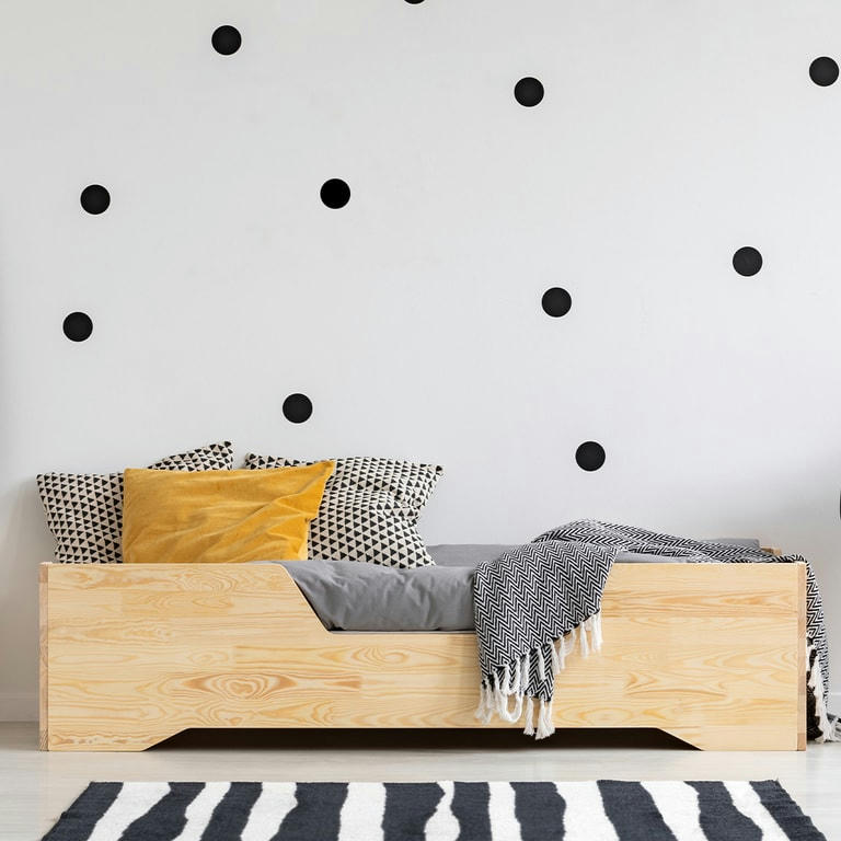 MAXINE - Lit 70x140 sommier inclus naturel