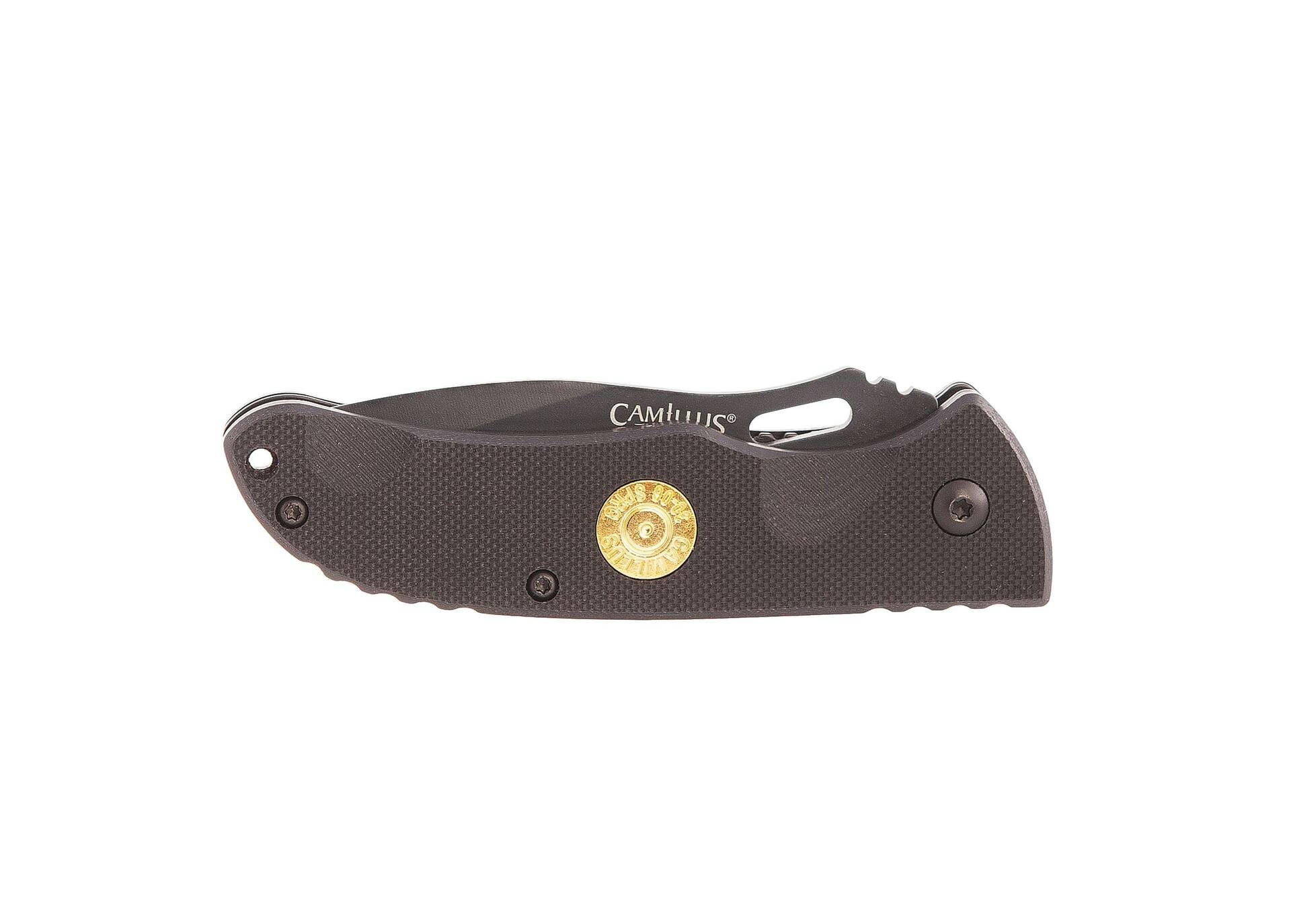 Camillus Centrefire Series 30-06 Series Folding Knife w/ G-10 handle & AUS-8 Steel Blade, 6.75-in