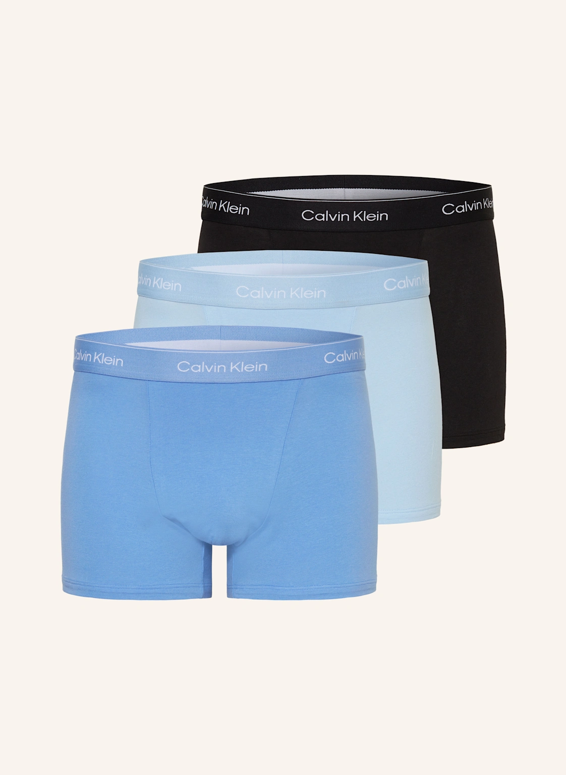 Calvin Klein 3er-Pack Boxershorts ICON COTTON Relaxed Fit