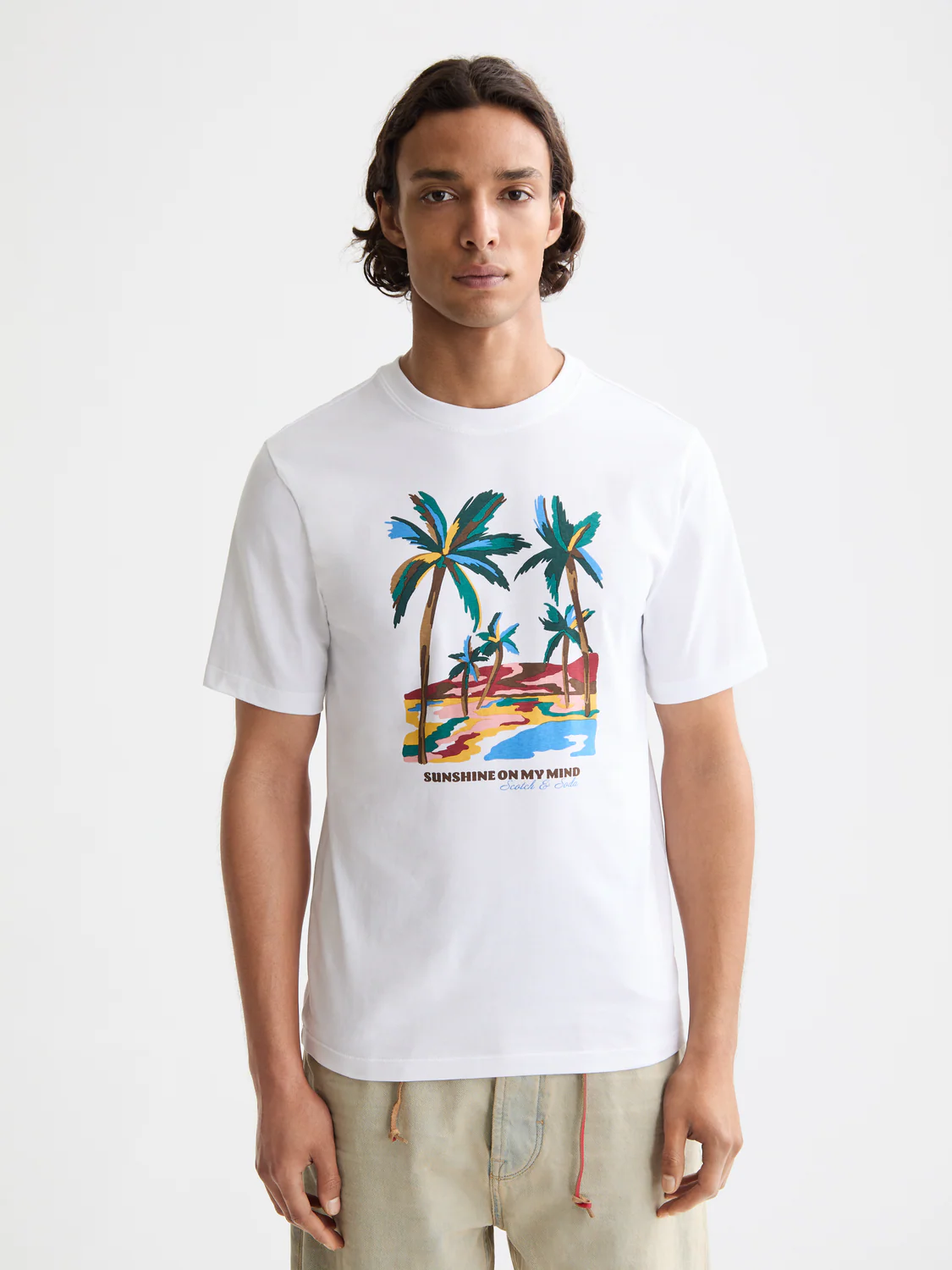 Regular-Fit Front Artwork T-Shirt