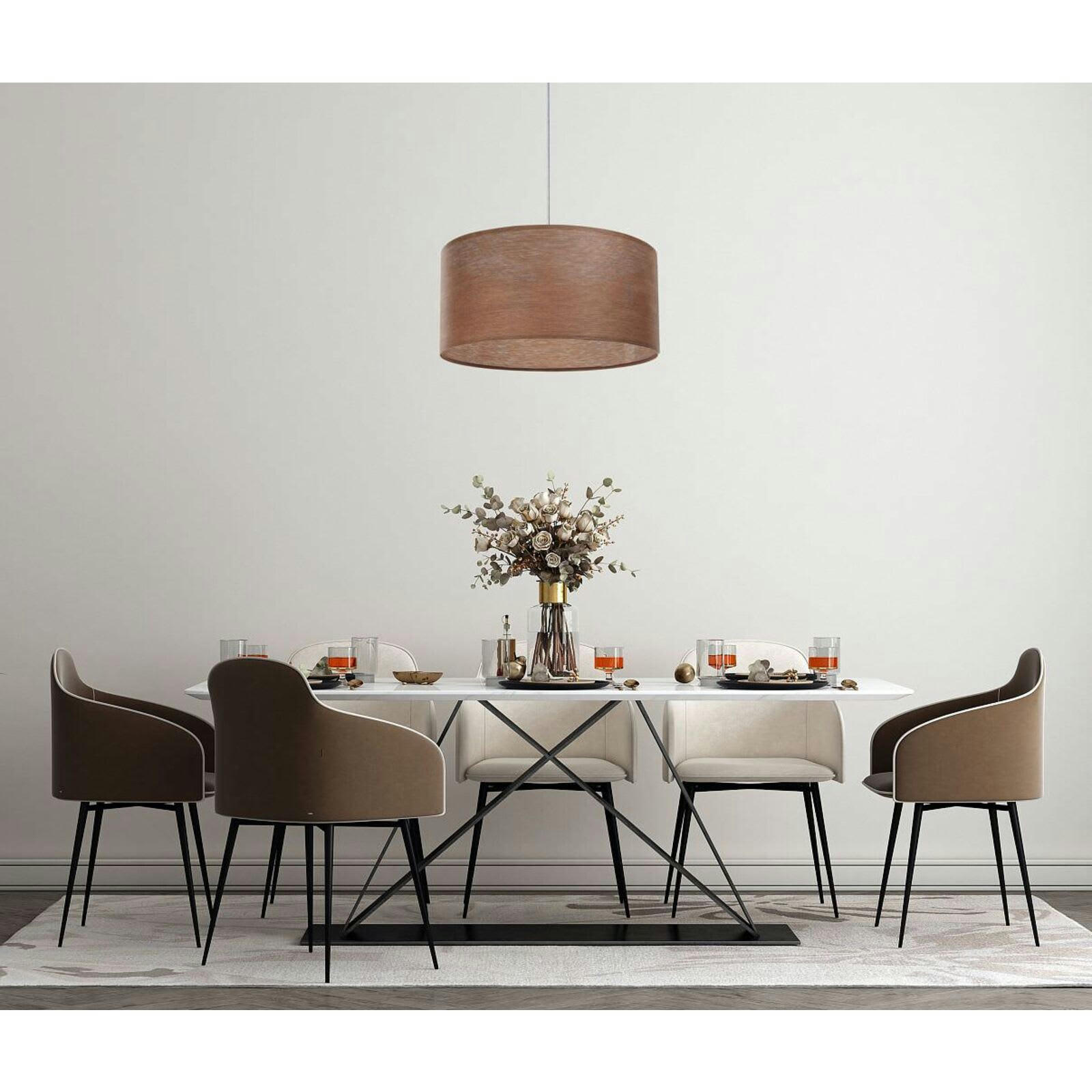 ROLETOWE - Suspension Tissu Marron