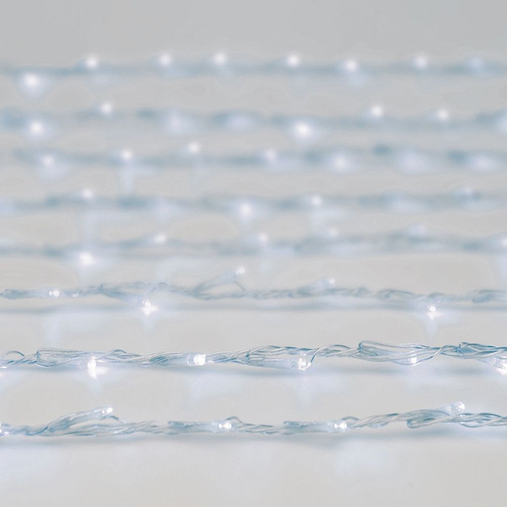 Kurtyna świetlna zewnętrzna 220 LED 2 m