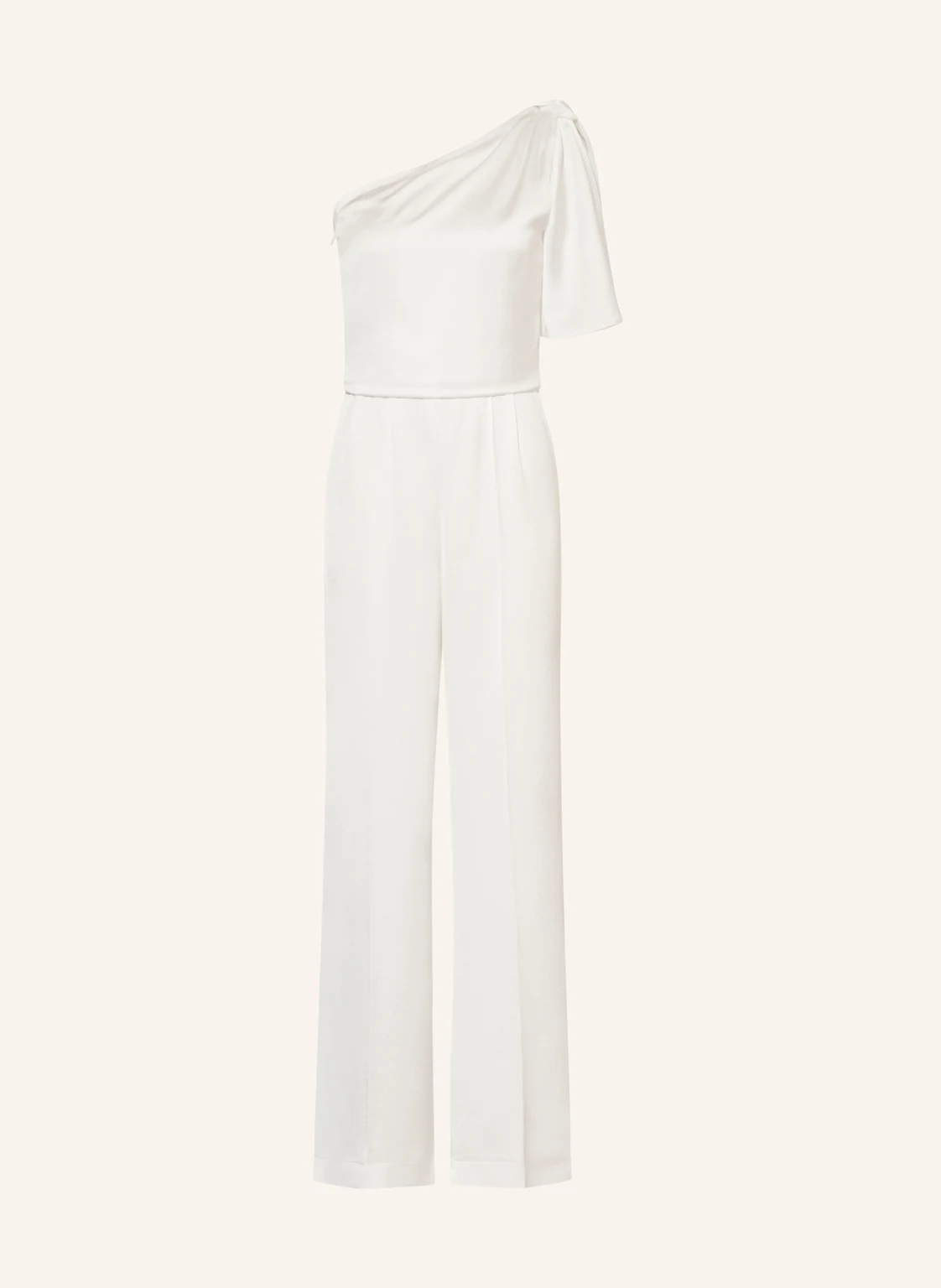 RIANI One-Shoulder-Jumpsuit aus Satin