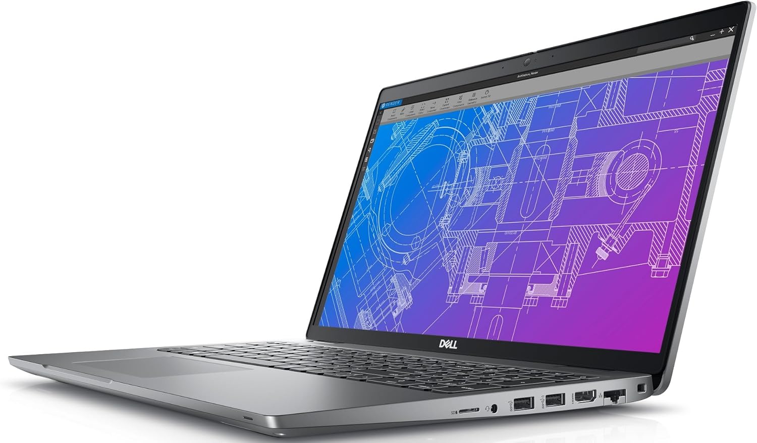 Dell Precision 3570 Mobile Workstation  15.6in FHD (1920×1080) Business Laptop Computer  12th Gen Intel Core i5-1250 Notebook PC  16GB RAM  512GB SSD  Backlit Keyboard  Windows 11 Pro (renewed)