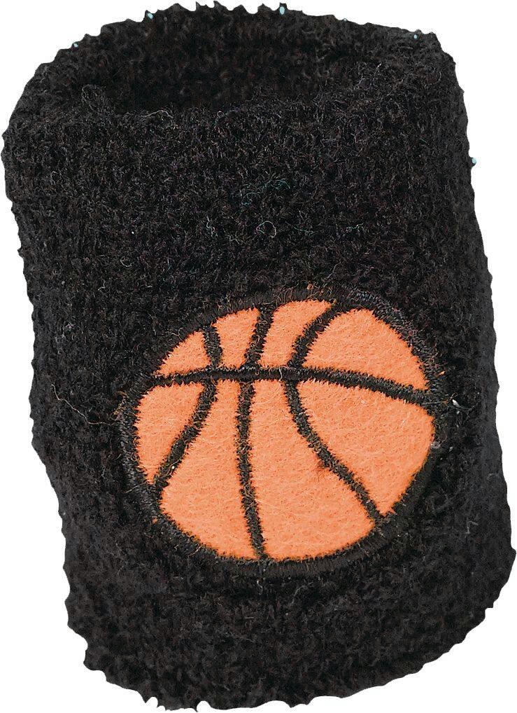 Basketball Sweat Bands, Black/Orange, One Size, Wearable Accessory for Sports