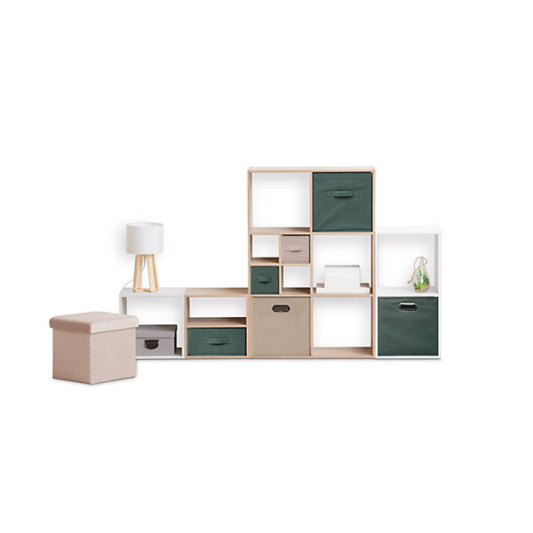 Boîte de rangement en velours MIX 'N MODUL