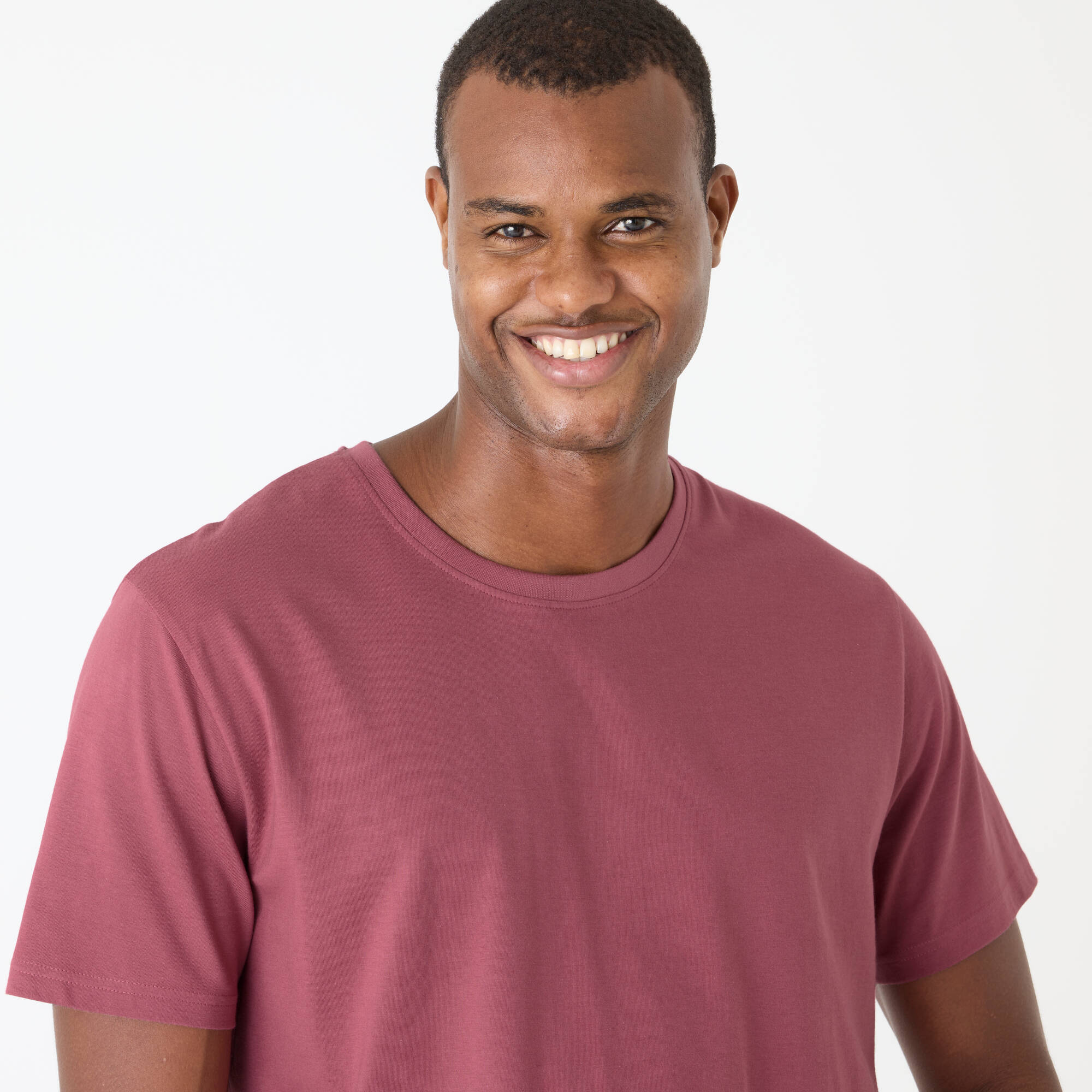 T-shirt col rond manches courtes