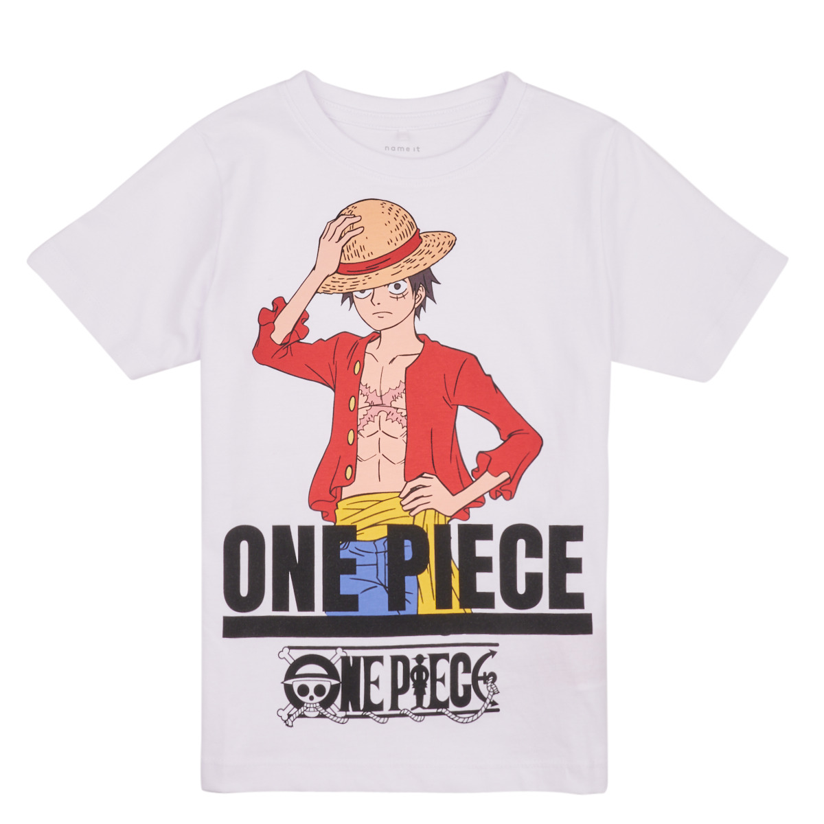 Name it - NKMNATE ONEPIECE SS TOP BOX  VDE - White