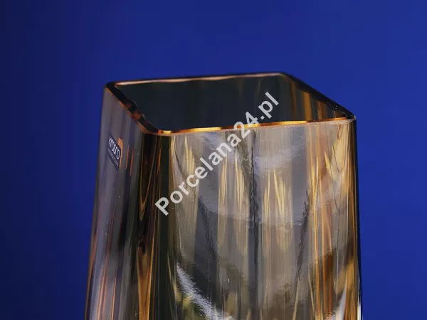 Wazon optyk pionowy 35 cm Krosno -Bursztyn 44.WA-D058-0350