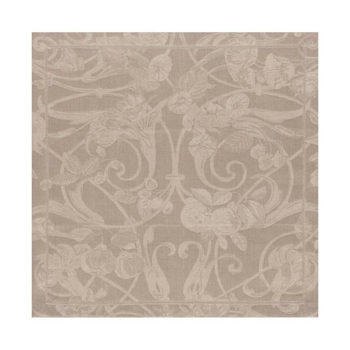 TIVOLI - Serviette en lin poivre gris 50 x 50