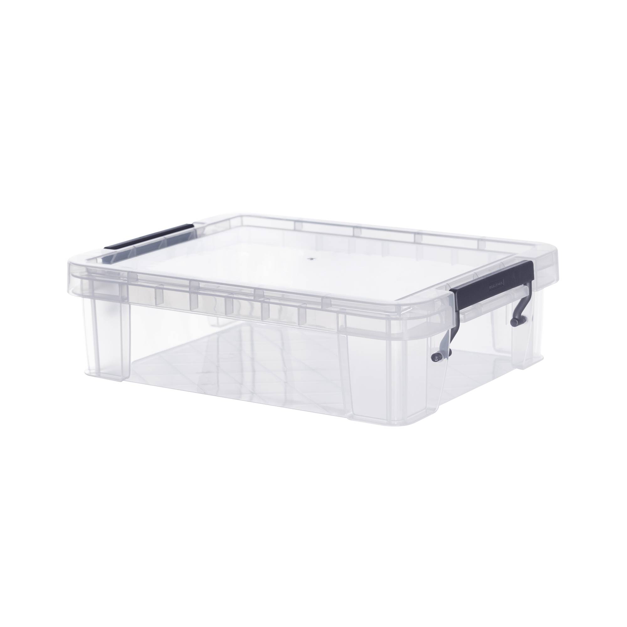 Whitefurze Allstore 2.3 Litre Clear Storage Box