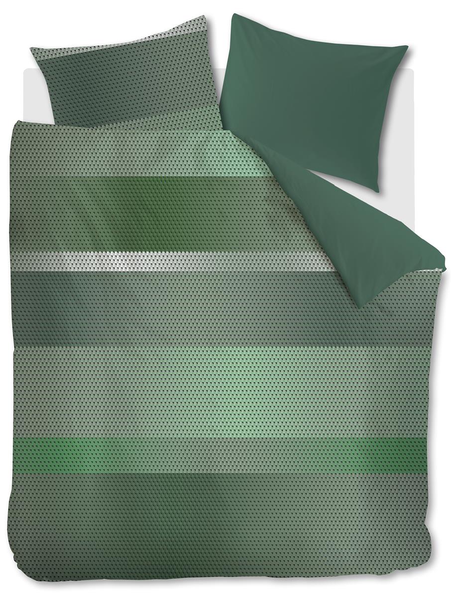 Beddinghouse Dutch Design Love song dekbedovertrek - Lits-Jumeaux XL - 260x200/220 cm - Groen