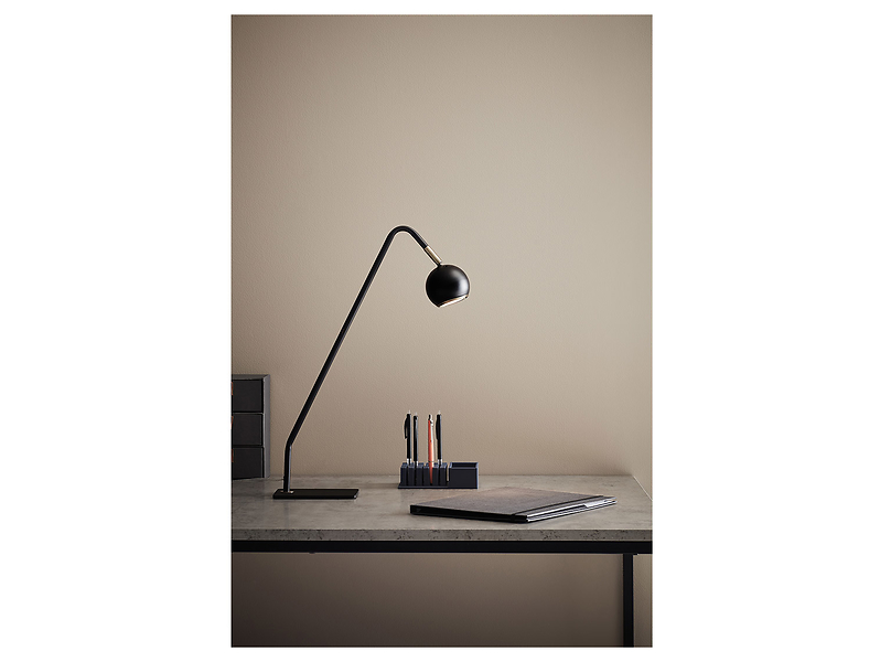 Lampka biurkowa Coco metalowa czarna