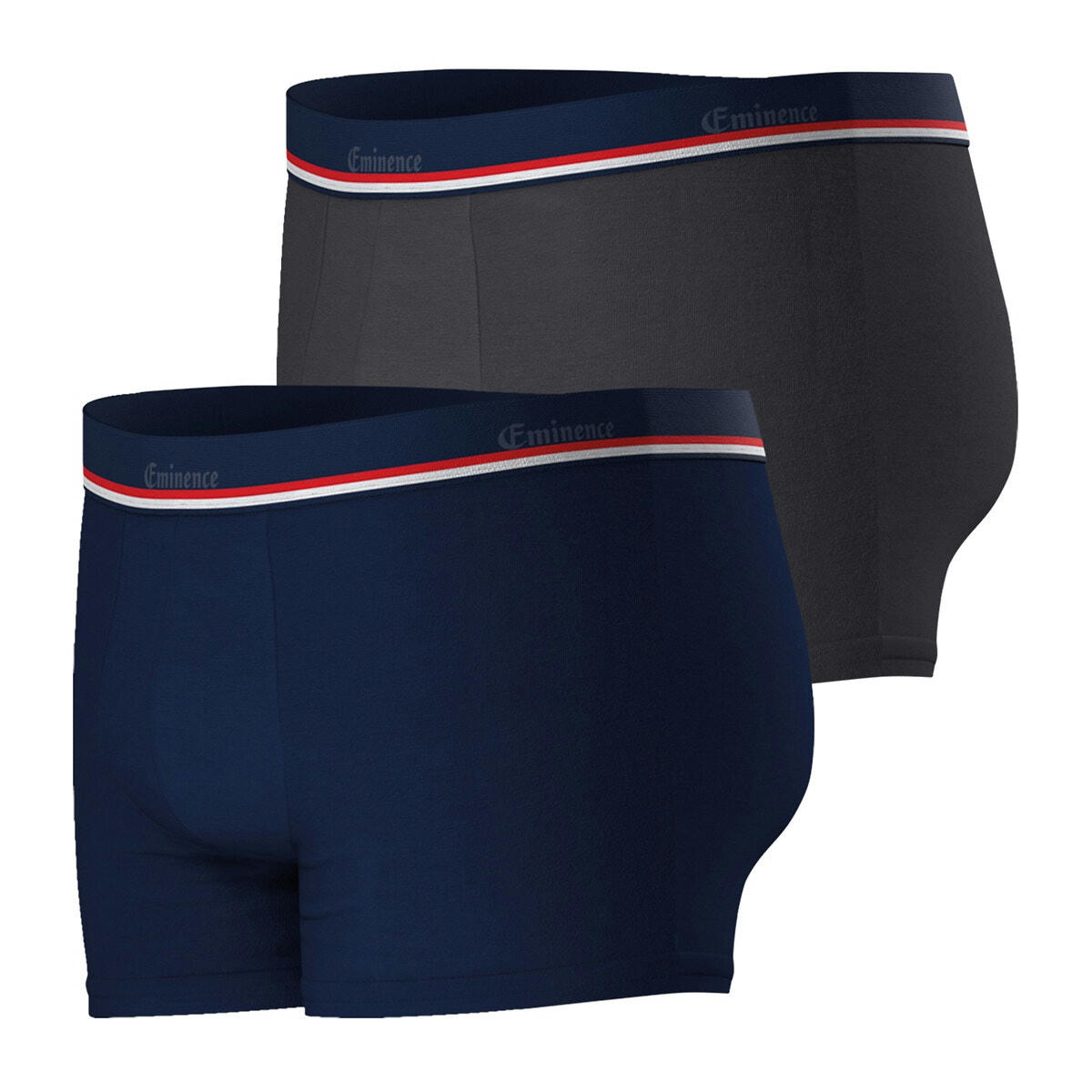 Lot de 2 boxers, fabriqués en France