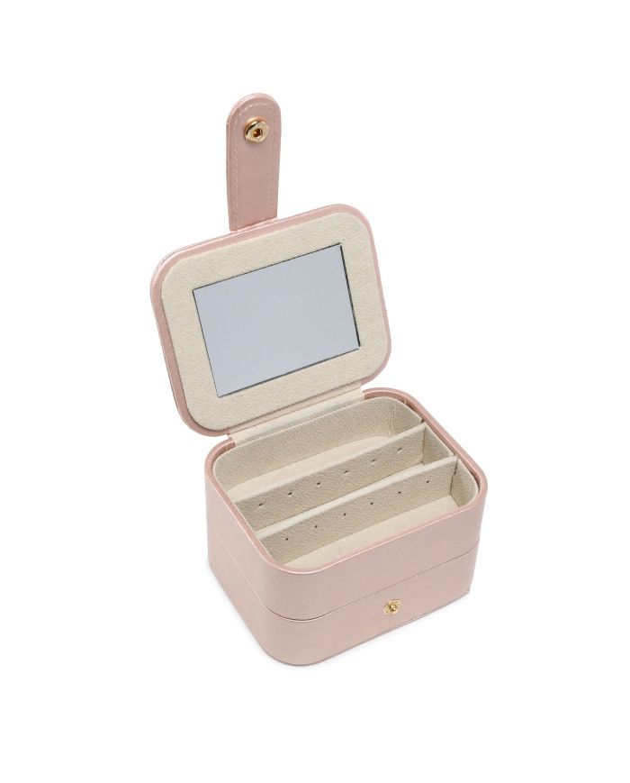 JFY Mirror 2 Layers Jewellery Storage Box
