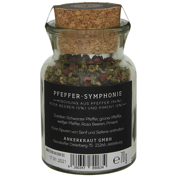 Grillgewürz, Pfeffer Symphonie, 70 g