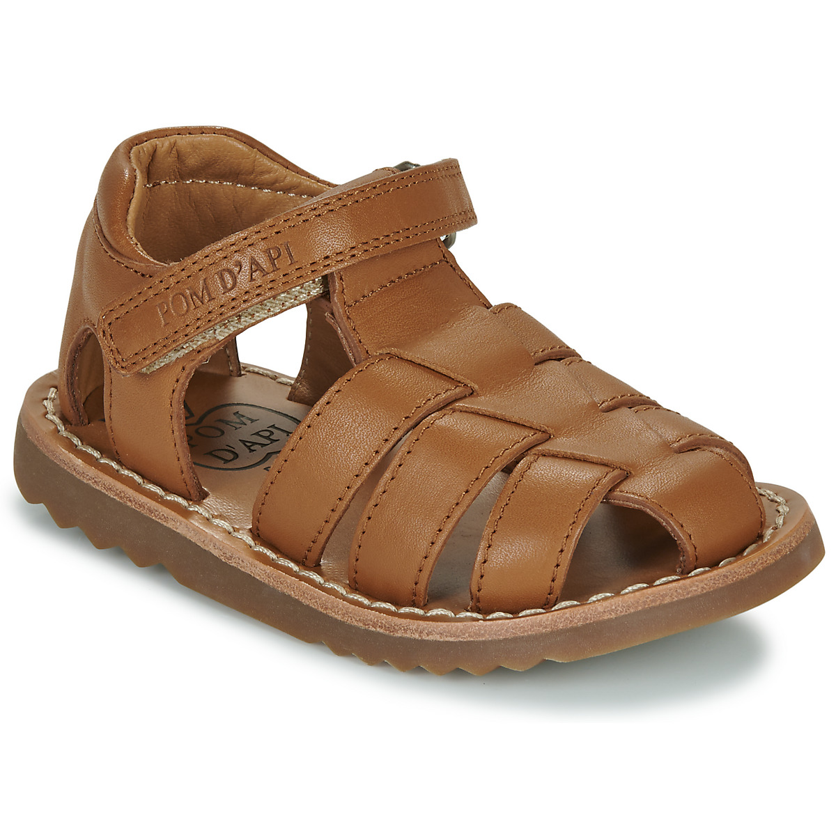 Pom d'Api - WAFF PAPY - Camel / Sole / Gum