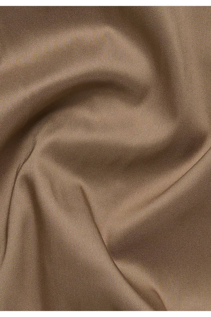 ETERNA Performance Modern Fit Tencel Hemd braun, Einfarbig