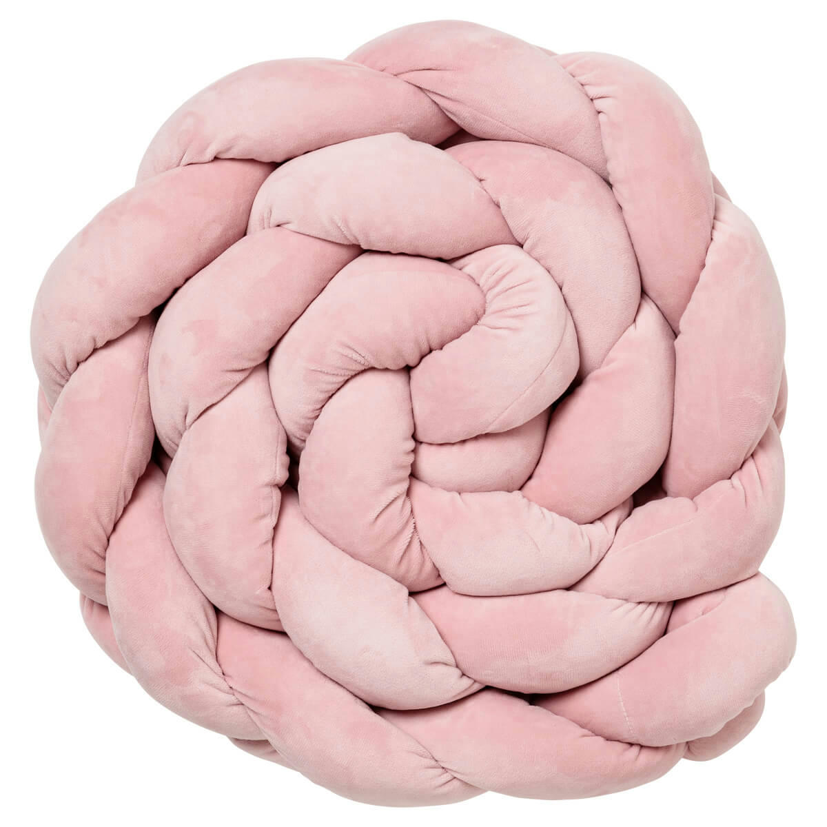 - Tresse de décoration bébé rose en velours 200 cm
