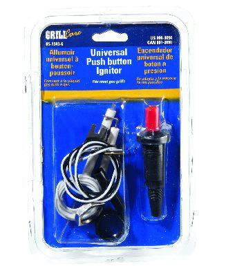 Universal Fit BBQ Push Button Igniter Kit, 14 Pieces
