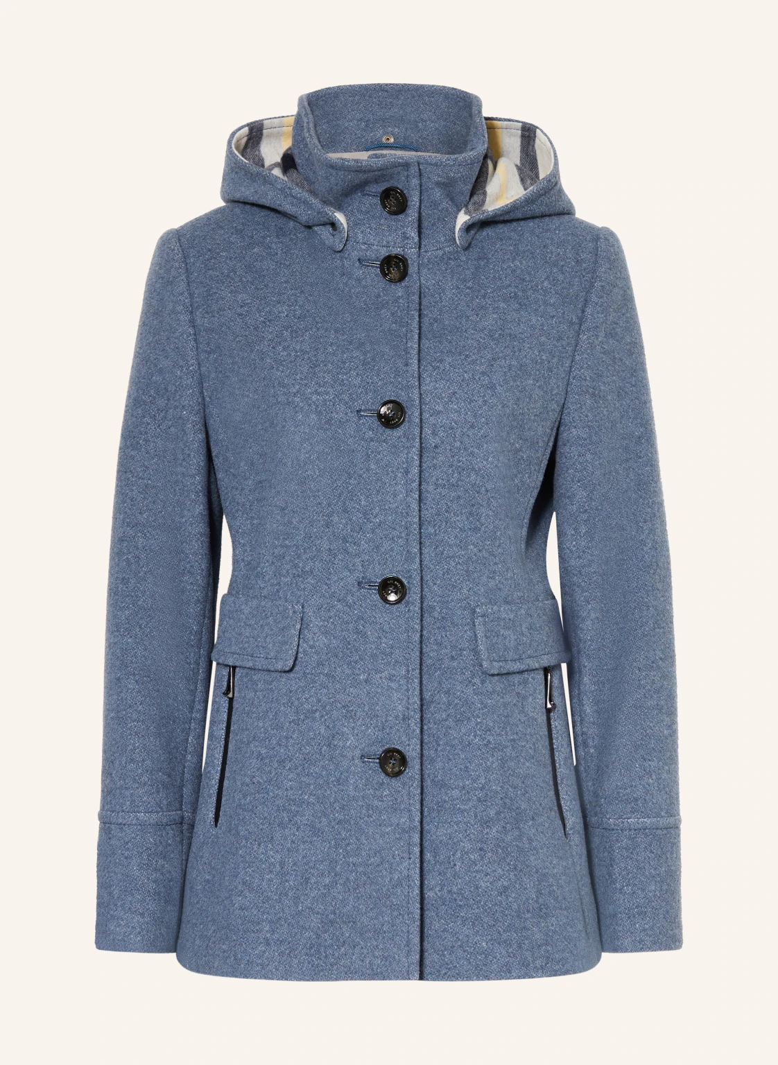 GIL BRET Jacke mit abnehmbarer Kapuze