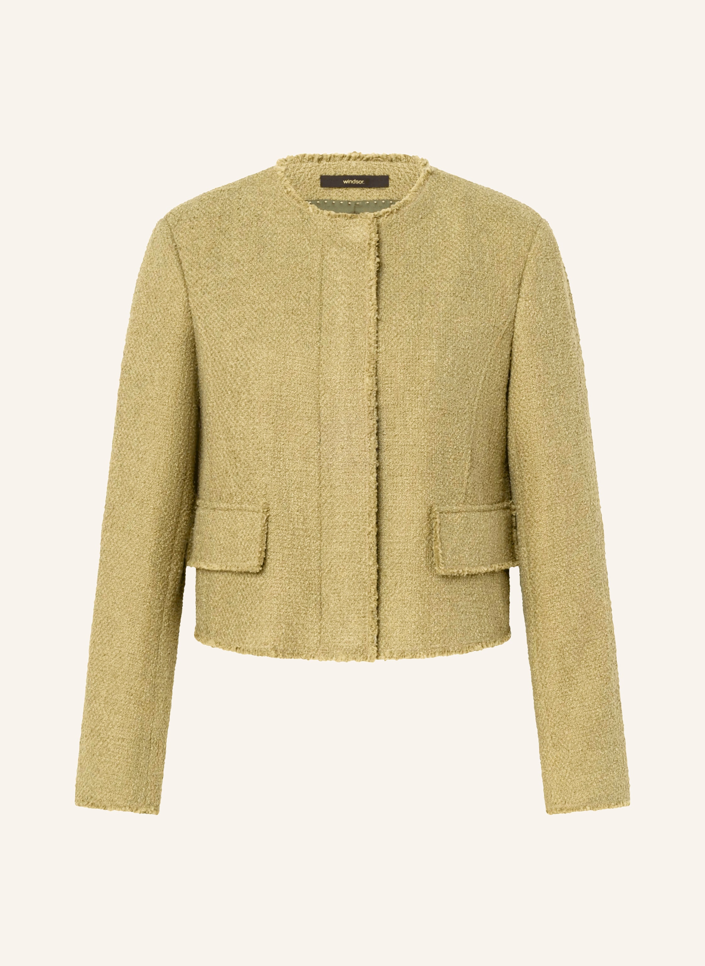 windsor. Kastenjacke aus Tweed