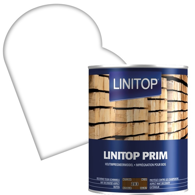 Lasure Prim & Finish noyer 1 LINITOP