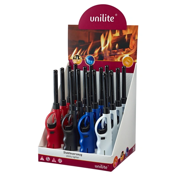 Feuerzeug, »Oxford«, Kunststoff, bunt