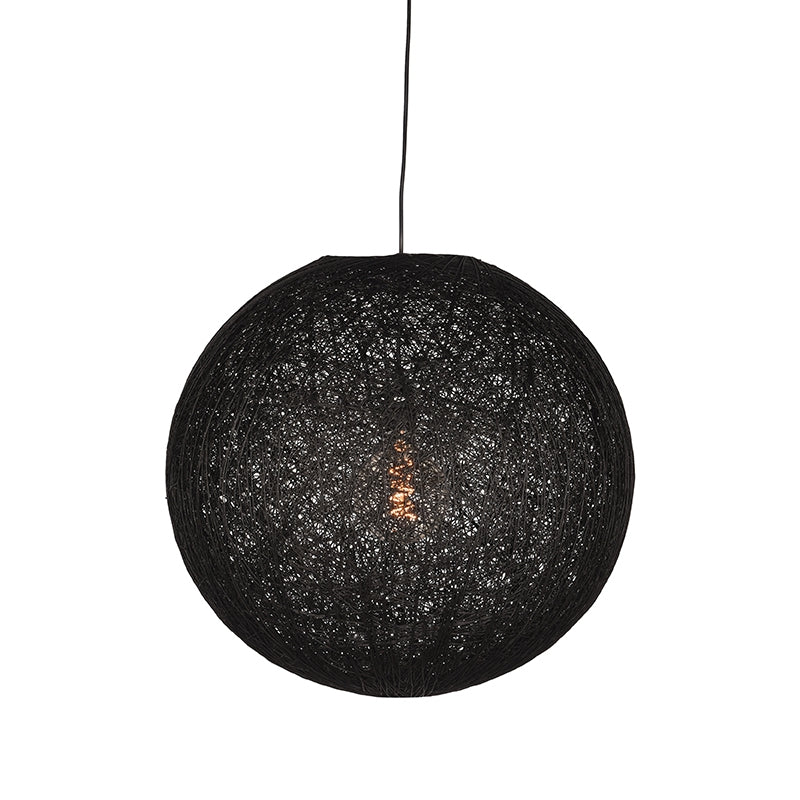 LABEL51 - Hanglamp Twist 45x - Zwart Vlas