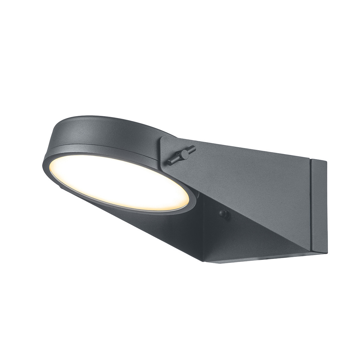 Kinkiet zewnętrzny Zola 3000K szary LED 1x16.5W 1500lm IP44 Elstead