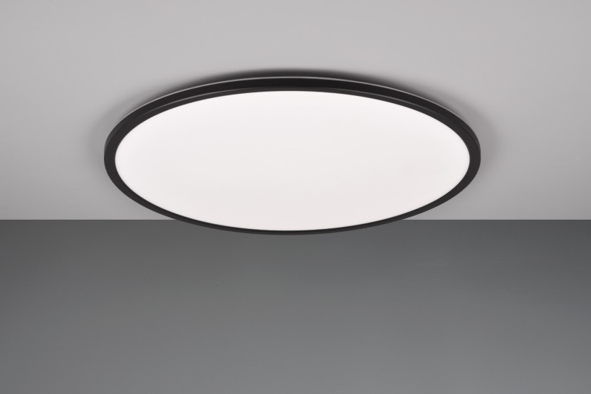 Plafon SCOTT z pilotem okrągły czarno-biały LED 1x30W 50cm 3600lm IP20 RL