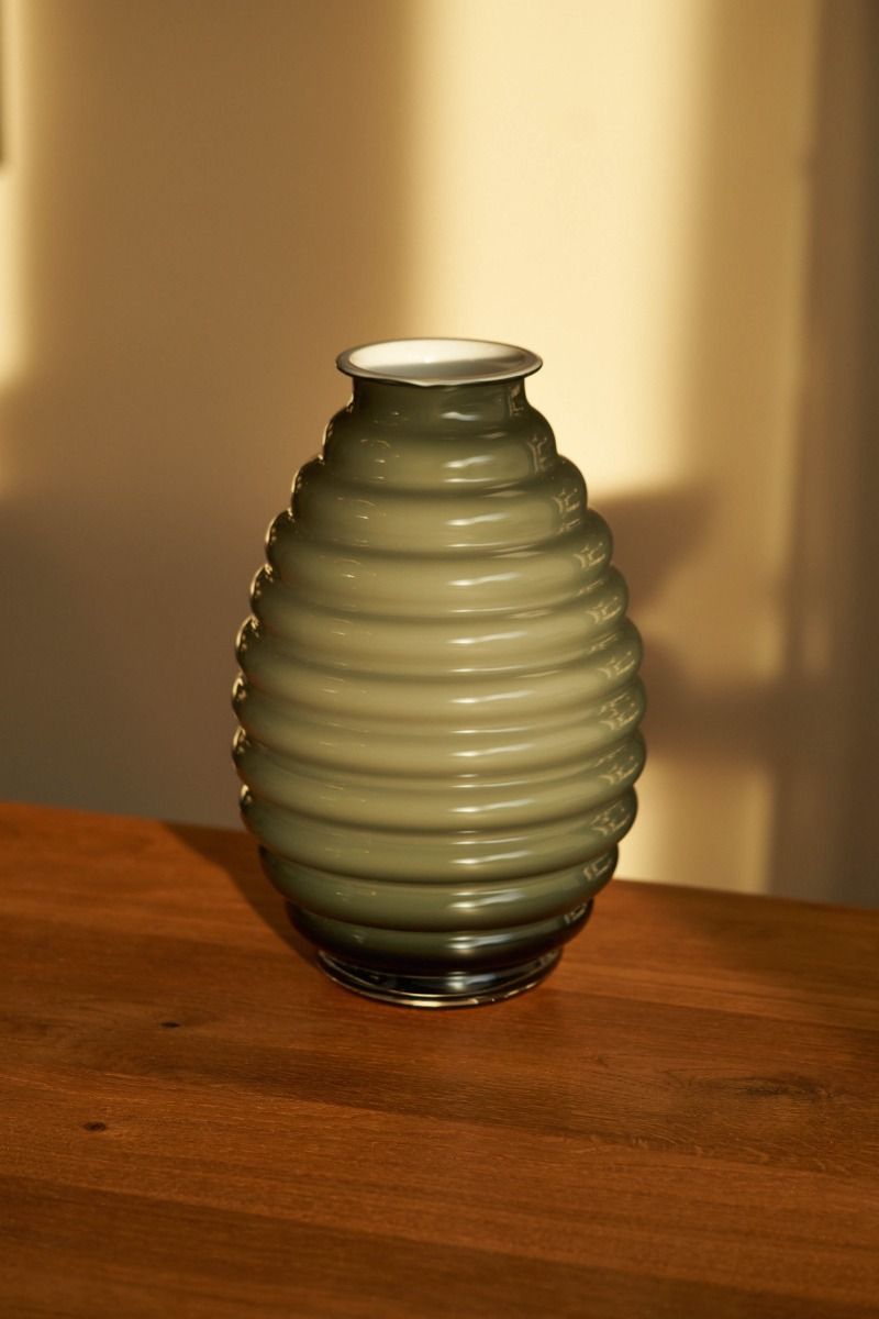 Wazon prążkowany Opal 20x30 cm