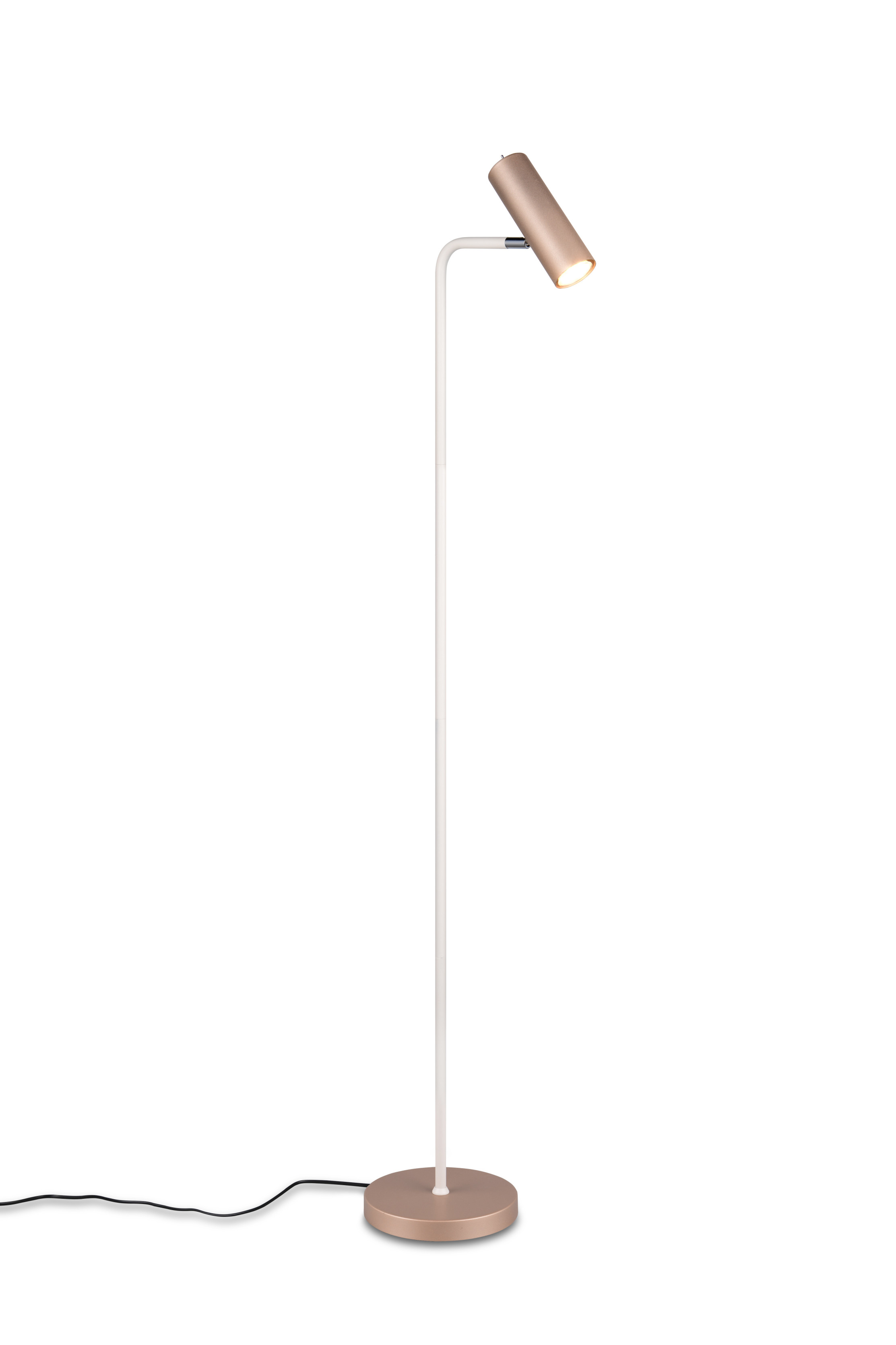 Lampa podłogowa kawowa MARLEY 1xGU10x5W wym:151x39x39cm Trio