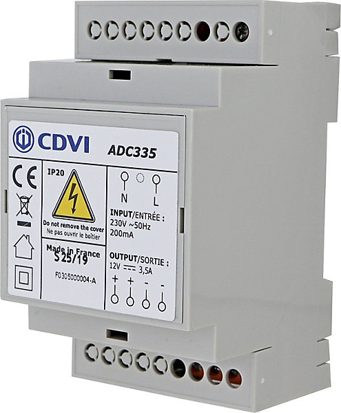 Alimentation Linéaire 12v 3,5a Adc335