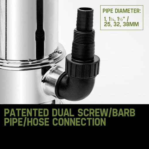 NNEMB 2000W Dirty Water Submersible Pump-PRD-M6
