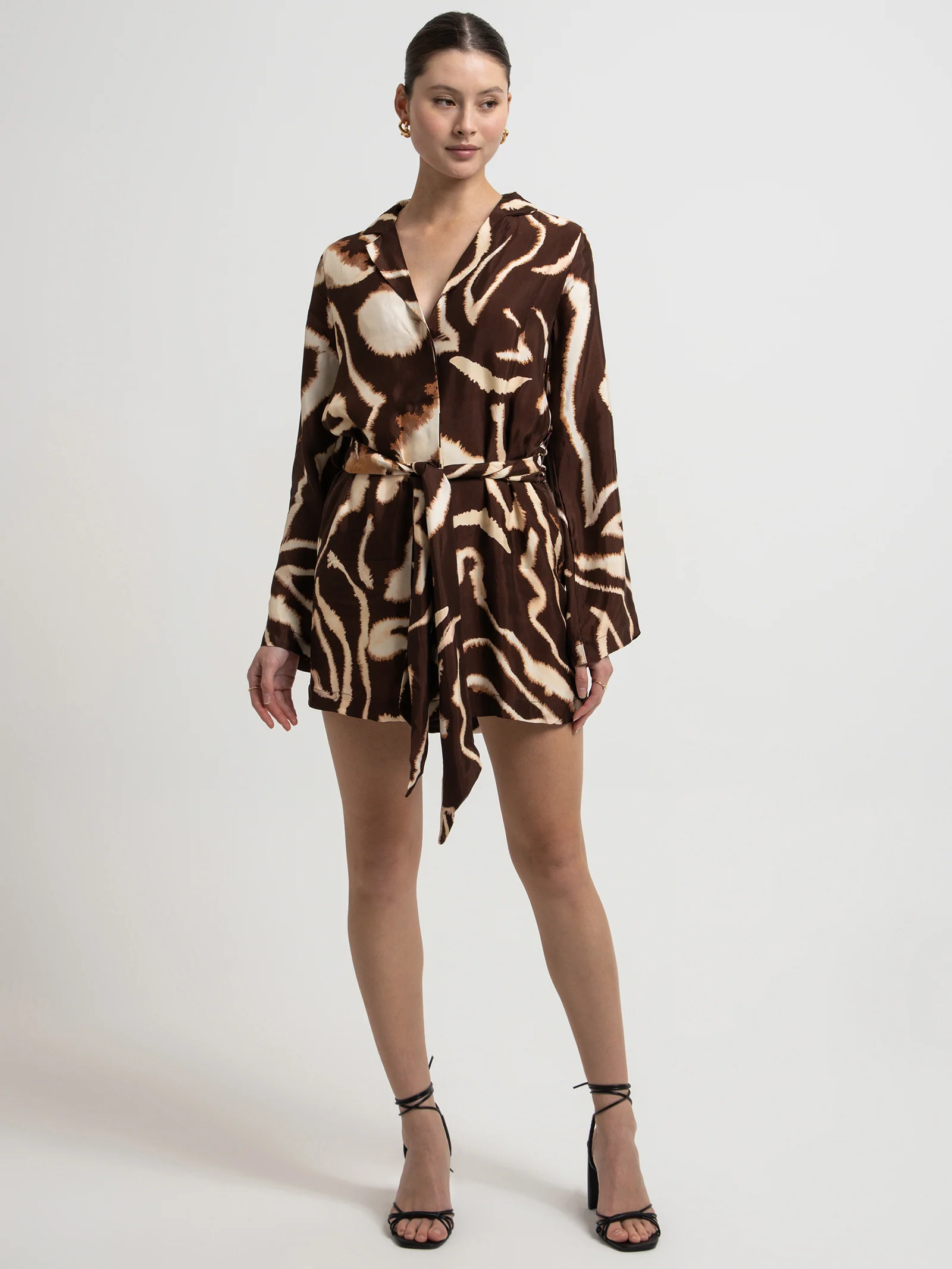 Tidal Belted Shirt Dress