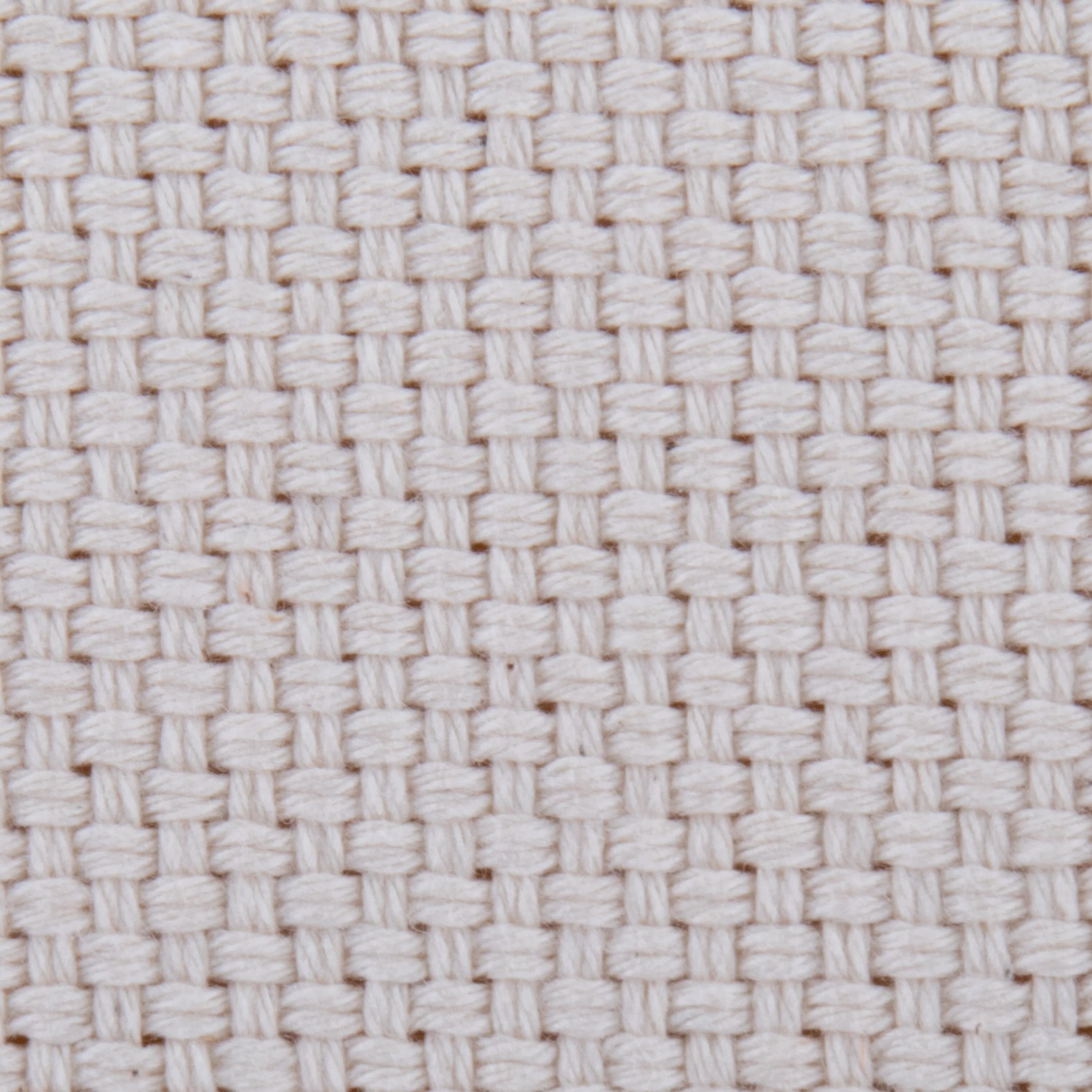 Large Round Pouf in Knitted Fabric by LumiSource