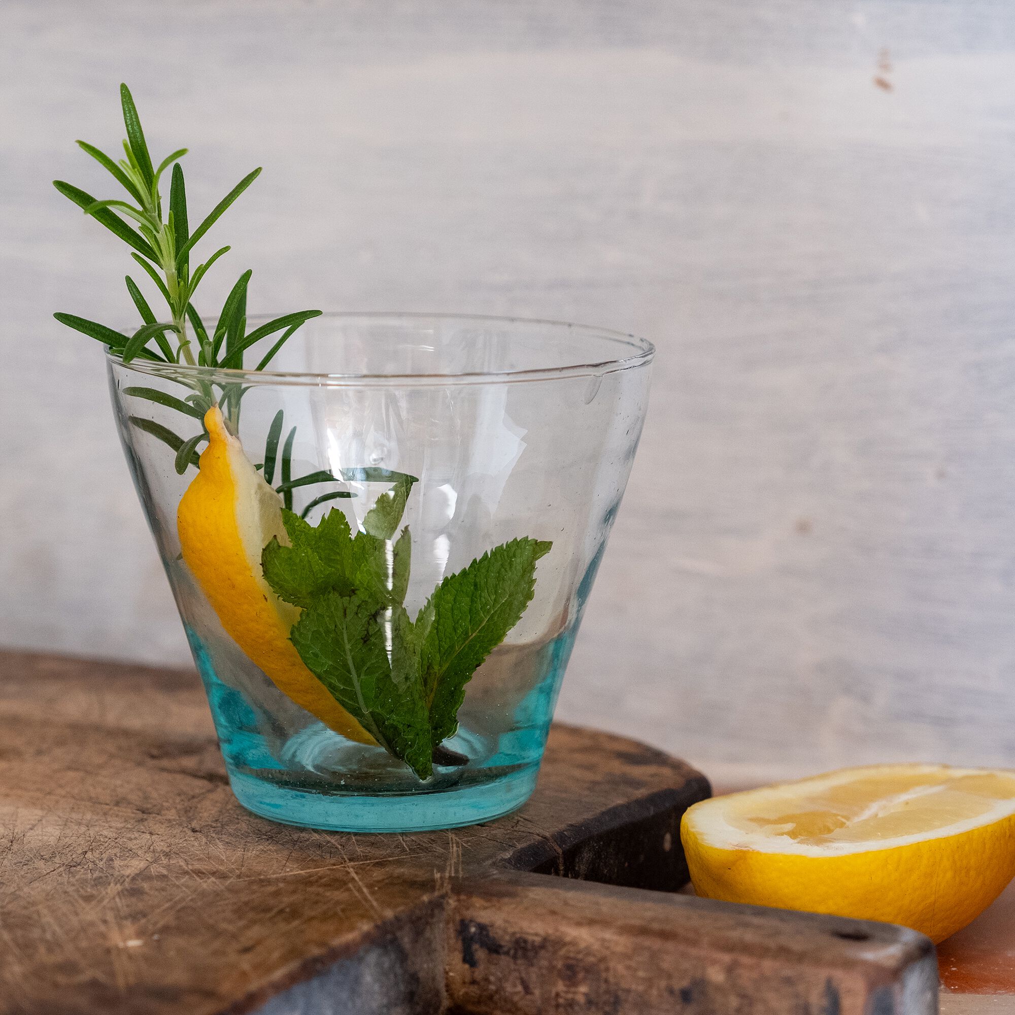 BELDI - Coupelle en verre recyclé D11,5cm - transparent