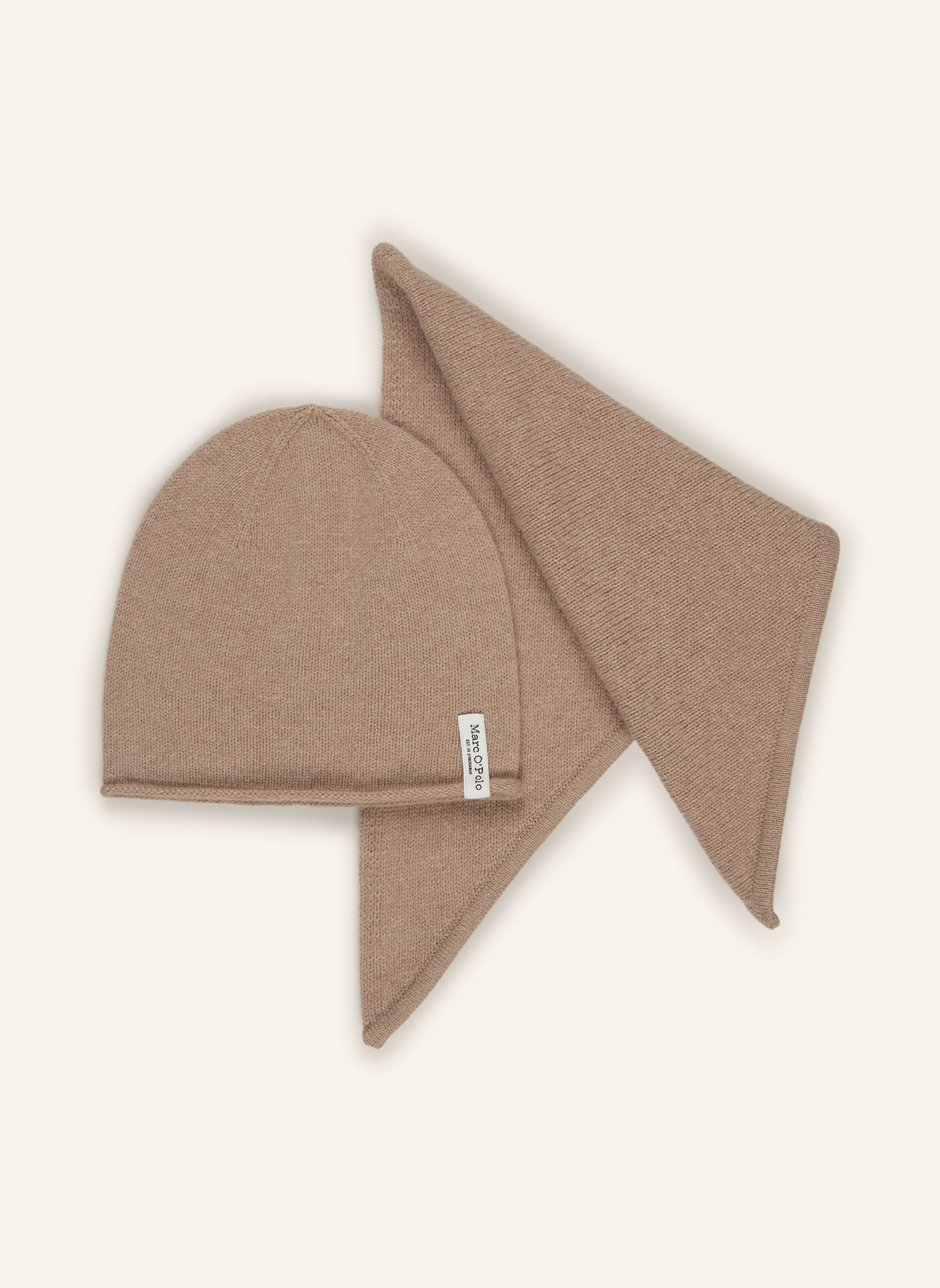Marc O'Polo Set: Dreiecktstuch und Mütze
