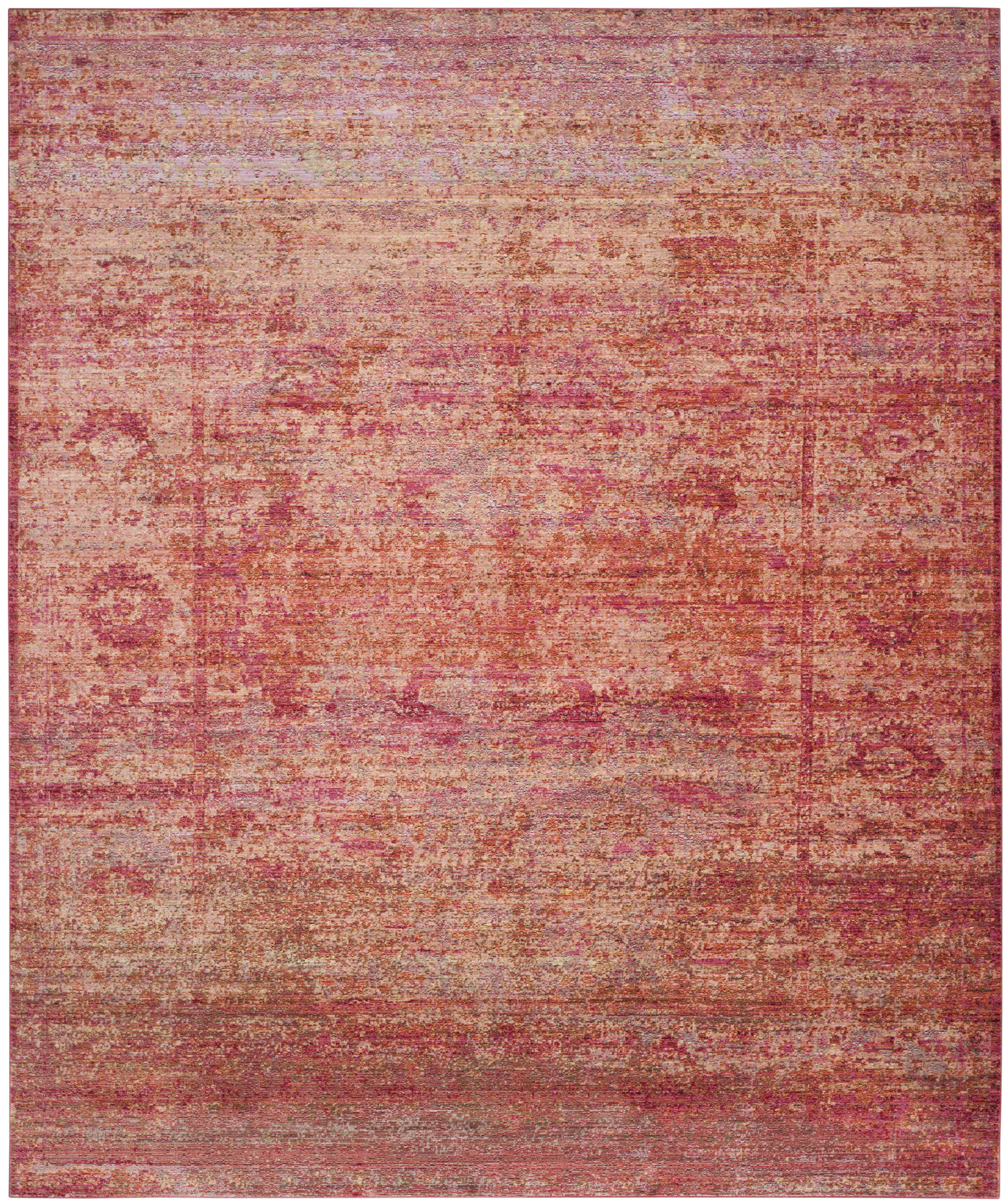 MYSTIQUE - Tapis de salon interieur en fuchsia & multi, 152 x 244 cm