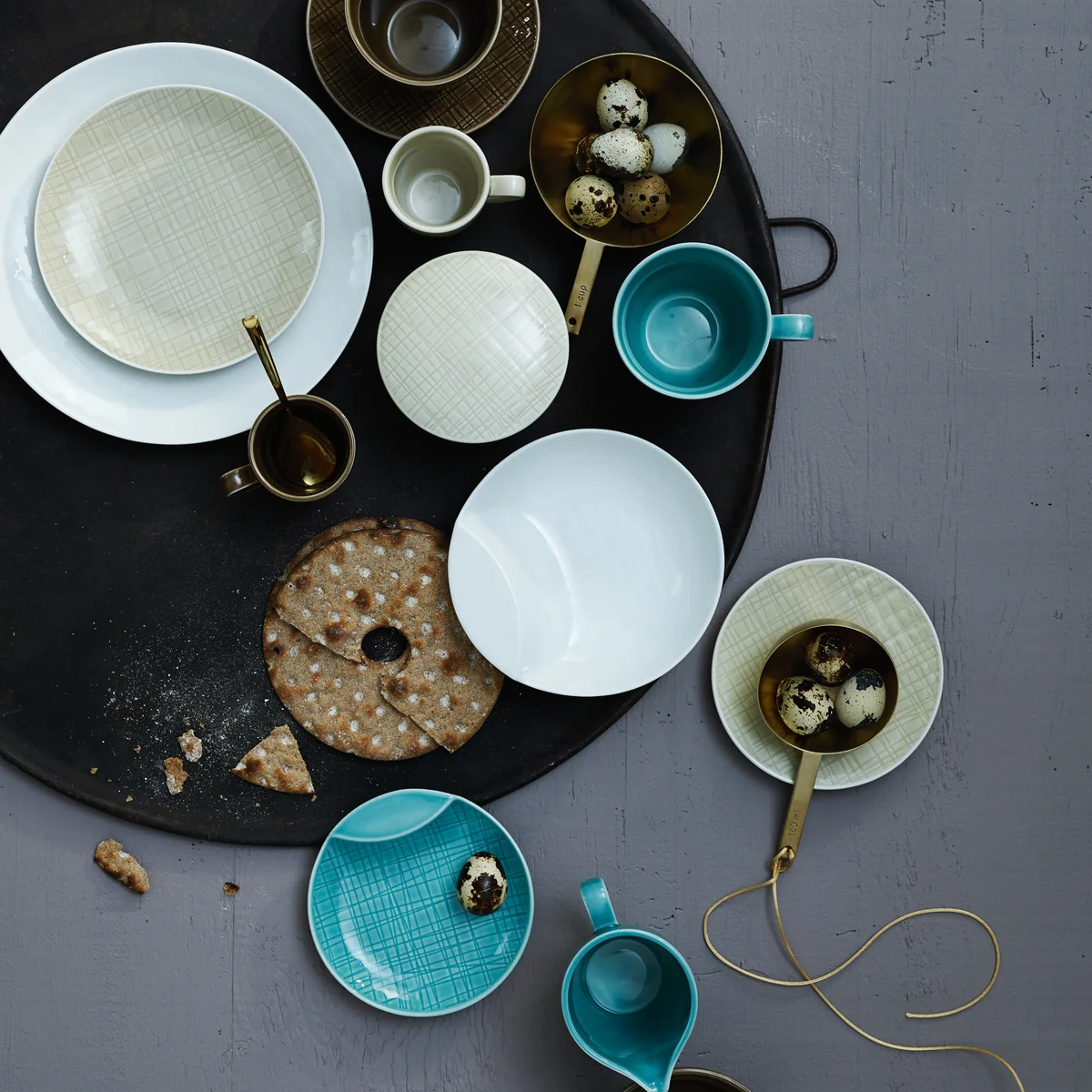 Rosenthal - Mesh Weiß Tafelset