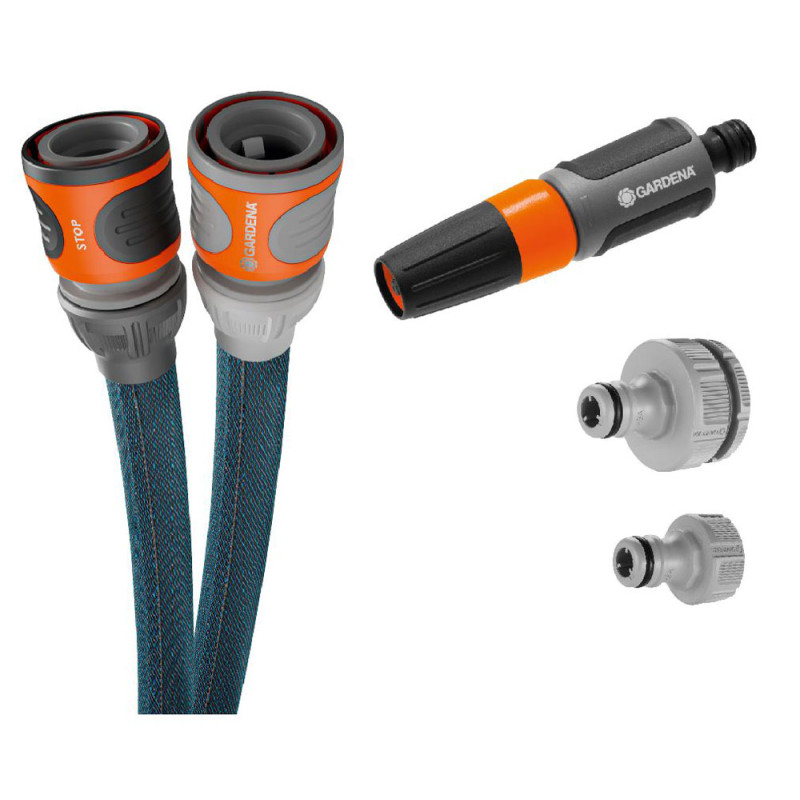 Kit tuyau d'arrosage Liano Xtreme 25 m GARDENA
