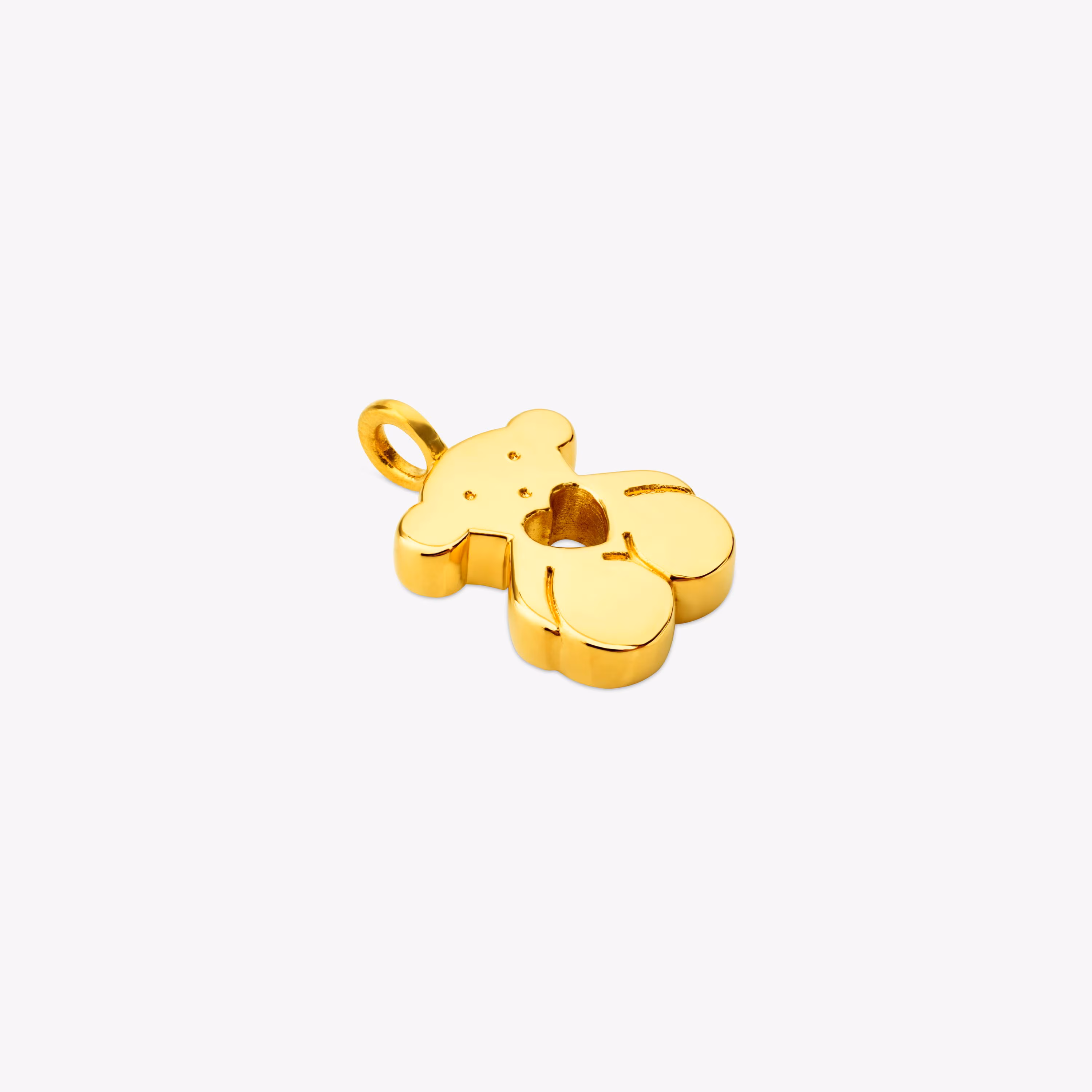 Colgante oso corazón de oro Sweet Dolls