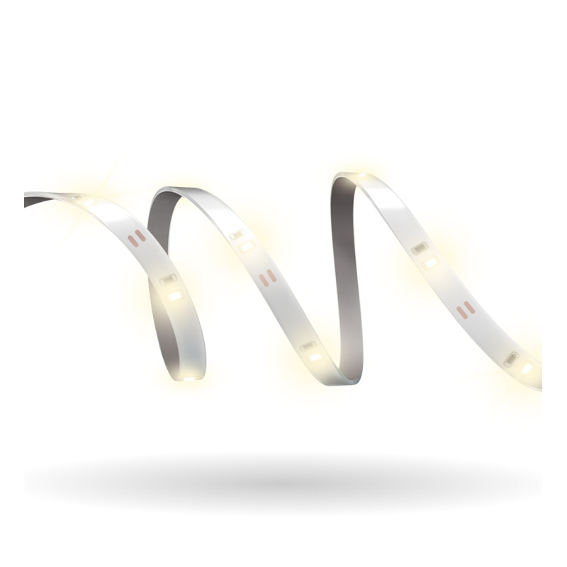 Ruban LED extensible blanc chaud IP20 1000 lm 5 m 5 W XANLITE