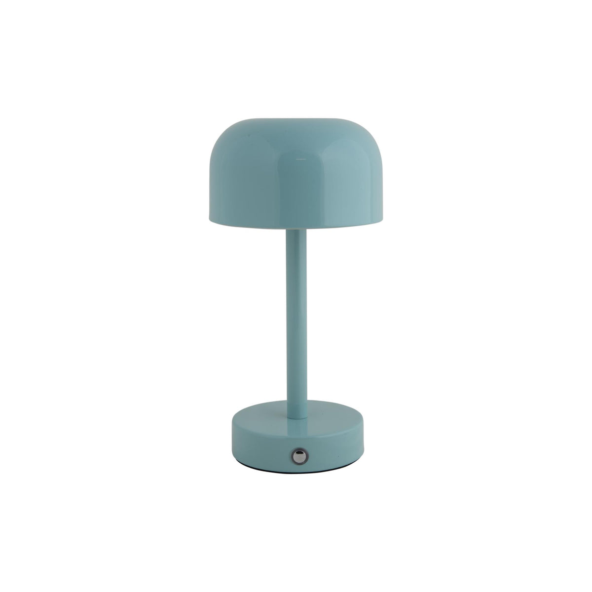 Leitmotiv tafellamp James LED - blauw - 12.5x12.5x24.5cm - Paddenstoellamp